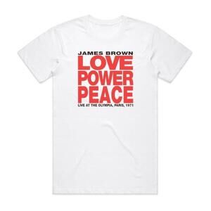 James Brown Love Power Peace Live At The Olympia 1971 Album Graphic Tee